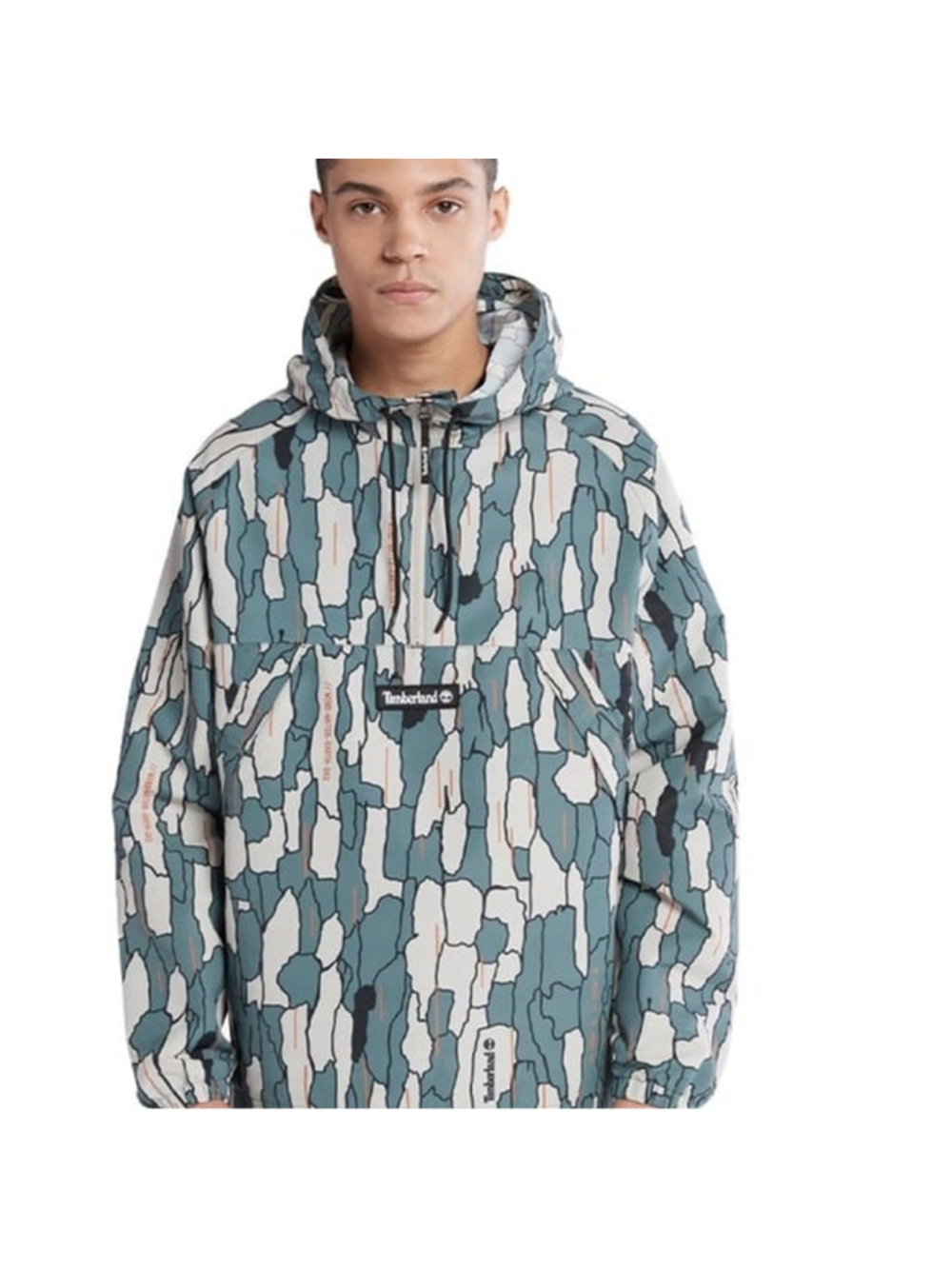 Mens Timberland camo water resistant jacket camo,size s